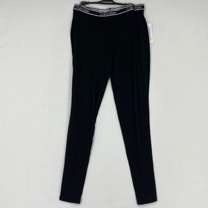 Calvin Klein Knit Pajama Pant Black Logo Waistband